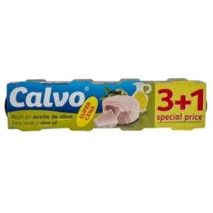 Tunjevina CALVO u biljnom ulju 4x80g