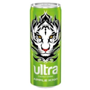 ULTRA ENERGY jabuka kivi 250ml