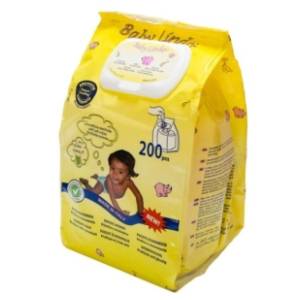 Vlažne maramice BABY LINDO aloe vera 200kom