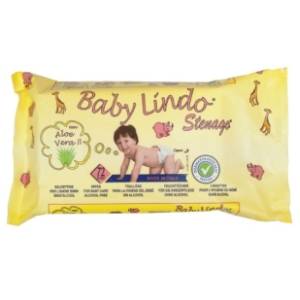 Vlažne maramice BABY LINDO aloe vera 72kom