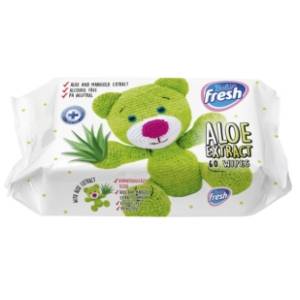 Vlažne maramice FRESH Aleo vera 60kom