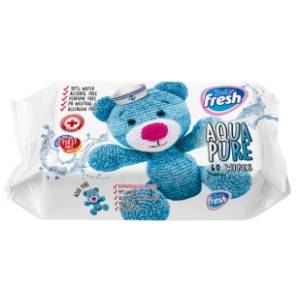 Vlažne maramice FRESH Aqua pure 60kom