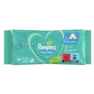 Vlažne maramice PAMPERS fresh clean 80kom