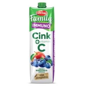 Voćni sok NECTAR Family immuno jabuka borovnica aronija 1l