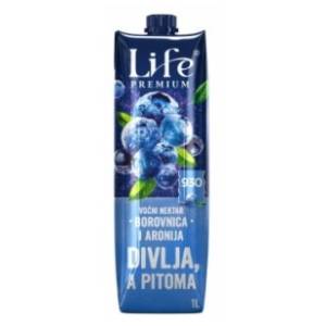 Voćni sok NECTAR Life borovnica 1l