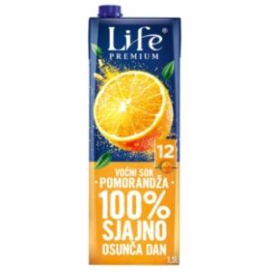 Voćni sok NECTAR Life pomorandža 100% 1,5l