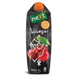 Voćni sok NEXT Premium višnja 1l