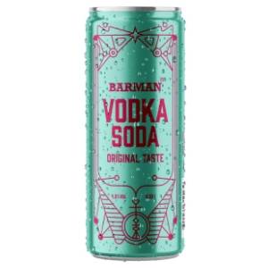 Vodka BARMAN lime 330ml