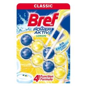 WC osveživač BREF Power aktiv lemon 2x50g