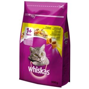 WHISKAS Adult briketi za mačke piletina 300g