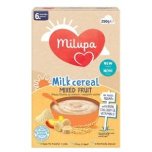 MILUPA mlečna kaša mešano voće 250g