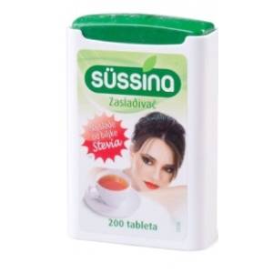 Zaslađivač SUSSINA stevia 200 tableta