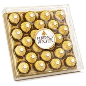 Bombonjera FERRERO ROCHER dijamant T24 300g