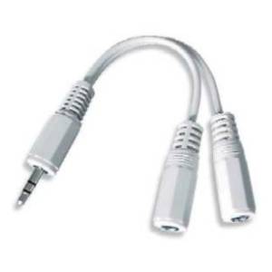 GEMBIRD konverter 3.5mm (m) na 2x 3.5mm (ž)