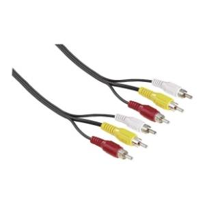 HAMA kabl 3x RCA na 3x RCA (m/m) 2m
