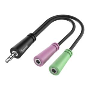 HAMA konverter 3.5mm (m) na 2x3.5mm (ž)