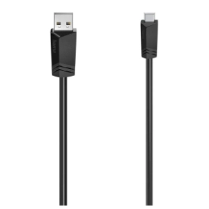 HAMA konverter kabl Mini USB-B 2.0 na USB-A 2.0 (m/m) 1.5m