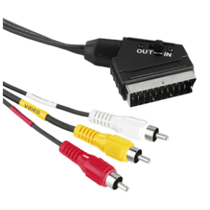HAMA konverter kabl SCART na 3x RCA (m/m) 1.5m