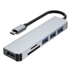 MOYE USB Hub 6-in-1 Multiport X6