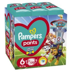 PAMPERS Pants Paw Patrol 6 60kom