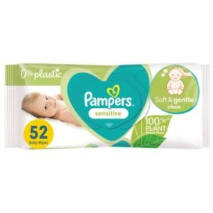 PAMPERS vlažne maramice sensitive 52kom
