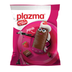 PLAZMA keks mini mini jagoda milkshake 55g
