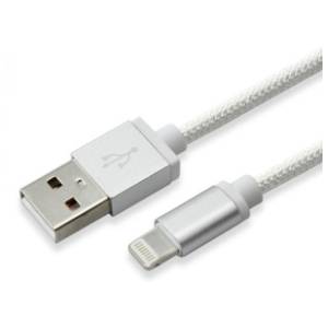 S BOX konverter kabl USB 2.0 na Lightning (m/m) 1.5m srebrni