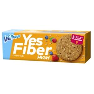 WELLNESS keks Yes fiber high 125g
