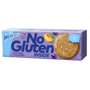 WELLNESS keks No gluten inside 140g