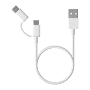 XIAOMI konverter USB-A (m) na Micro USB-B (m) + USB-C (m)