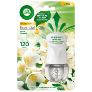 AIR WICK električni osveživač white flowers 19ml