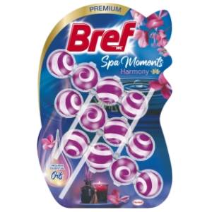 BREF WC osveživač spa moments harmony 3x50g