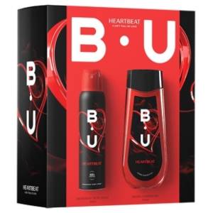 B.U. set Heartbeat (dezodorans 150ml i gel za tuširanje 250ml)