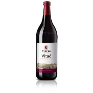 Crno vino TIKVEŠ Vitač 1l