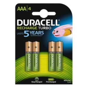 DURACELL punjive baterije AAA LR03 4kom