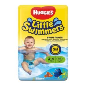 HUGGIES pelene za kupanje 3-4 12kom