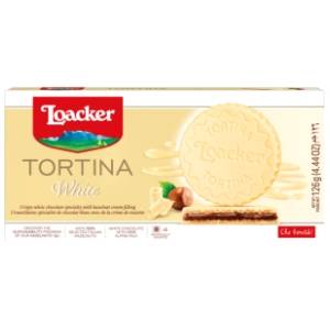 Keks LOACKER Tortina bela 126g