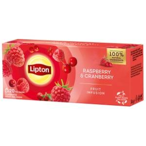 LIPTON čaj malina i brusnica 32g