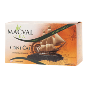 MACVAL crni čaj sa aromom bergamota 40g