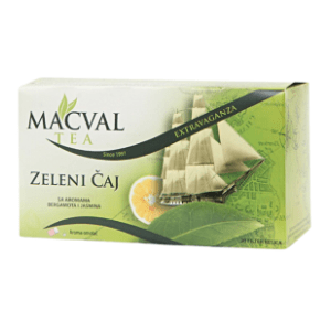 MACVAL zeleni čaj sa bergamotom i jasminom 40g