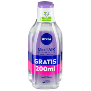 NIVEA micelarna voda 400ml + micelarna voda 200ml GRATIS