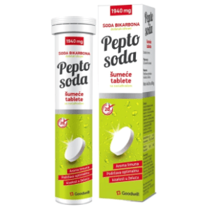 Šumeće tablete GOOD WILL pepto soda limun 80g