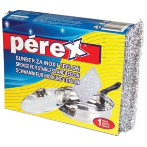PEREX sunđer za inox i teflon 1kom