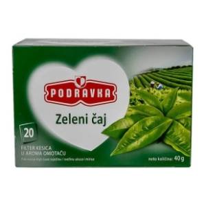 PODRAVKA zeleni čaj 40g