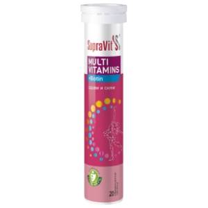 Šumeće tablete SUPRAVIT multivitamin 80g