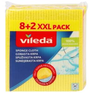 VILEDA sunđeraste krpe 8+2kom gratis XXL