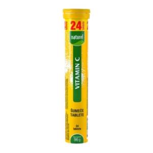 Šumeće tablete NATUREL vitamin C 96g
