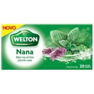 WELTON čaj nana 26g