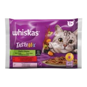 WHISKAS Tasty mix hrana za mačke 4x85g