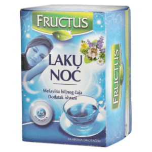 FRUCTUS čaj za laku noć 37,5g